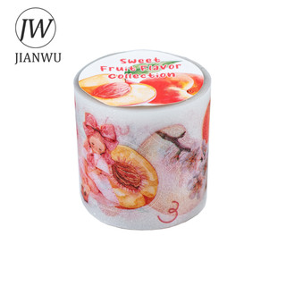 JIANWU40mm * 200cm Bộ sưu tập hương vị trái cây ngọt ngào Dòng vật liệu trái cây dễ thương Cắt dán phong cảnh Băng PET Tạp chí sáng tạo Văn phòng phẩm
