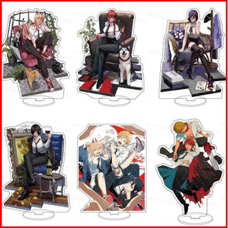 GC9 Cưa Xích Người Hình Đồ Chơi Mô Hình Tấm Giá Đỡ Anime Standee Reze Makima Điện Trang Trí Nhà Bộ Sưu Tập Quà Tặng CG9