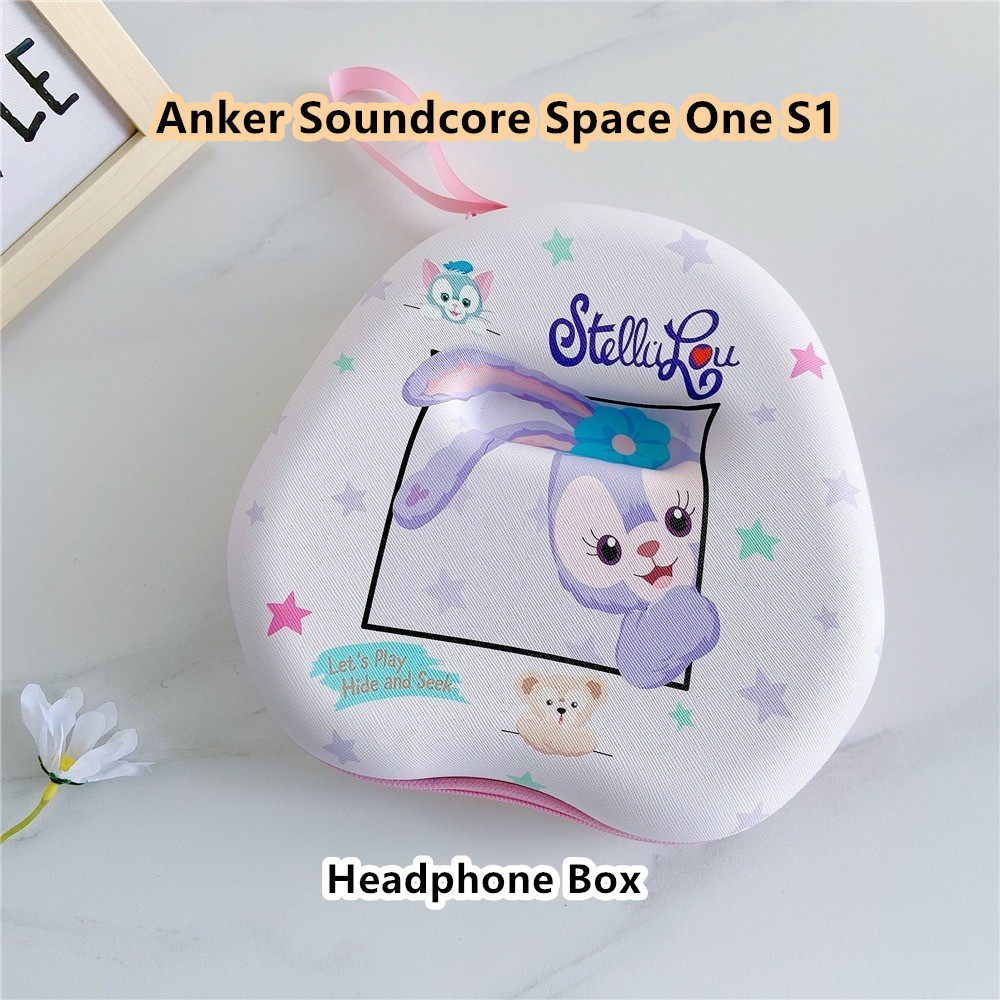 HÀNG CÓ SẴN!Dành Cho Anker Soundcore Space One S1 Vỏ Tai Nghe Hoạt Hình Hợp Thời Trang Tai Nghe Earpads Túi Bảo Quản Vỏ Hộp | BigBuy360 - bigbuy360.vn