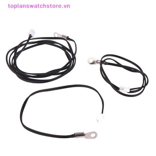 Toplanswatchstore 13cm / 40cm / 100cm Chống Thấm Nước NTC 50K 1% 3950 Điện Trở Nhiệt Độ Độ Chính Xác Cảm Biến Nhiệt Độ Dây Cáp Thăm Dò Lỗ Gắn Cố Định VN