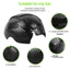 Shas Head Protections Bump Caps Chèn Dễ dàng sử dụng Mũ cứng bóng chày thoáng khí cho người lớn Nam và Nữ
