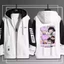 GN K-Pop Demon Hunters HUNTR / X Rumi Mira Zoey anime Dây Kéo Áo Khoác Áo Khoác Unisex Top NG