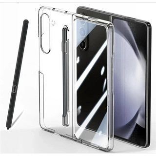 Ốp lưng Skin Feel Slim cho Samsung Galaxy Z Fold 7 6 5 4 3 có khe cắm bút Stylus Vỏ cứng bằng nhựa