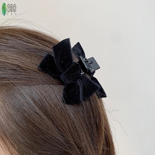 Kẹp tóc nhung nơ hình mũ, tạo kiểu tóc dày xoăn cho phụ nữ
