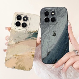 Vỏ Mới Cho Huawei Honor X6c Ốp Lưng 2025 Sơn Silicon Mềm Bảo Vệ Camera Cho HonorX6c X 6c 4G Ốp Lưng