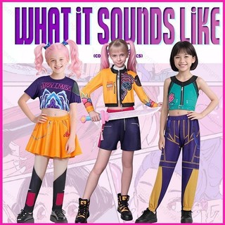 PS2 KPop Demon Hunters Rumi‌‌ Mira‌‌ Zoey‌‌ Trang phục đóng vai cho buổi biểu diễn trẻ em SP2