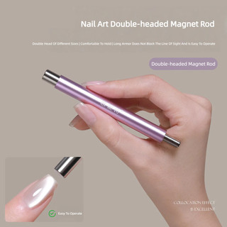 ANNIES Móng Tay Nghệ Thuật Nam Châm Hai Đầu Kích Thước Lớn Đa Năng Siêu Từ Tính Mèo Mắt Nam Châm Dụng Cụ Làm Móng Tay Cho Tiệm Làm Móng Tay