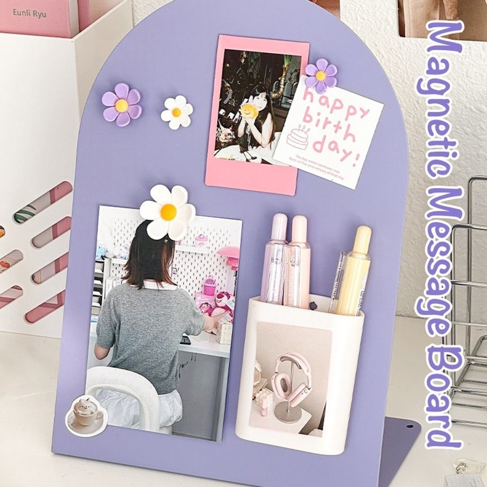 Bảng tin để bàn AWNGD, Bảng lưu trữ cong dung lượng lớn, Bảng ghi chú dọc sáng tạo Văn phòng Trang trí máy tính để bàn tại nhà