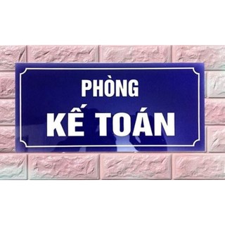 Bảng phòng ban, phòng kế toán, phòng giám đốc... trên chất liệu mica, bền, đẹp. sản xuất nội dung theo yêu cầu.