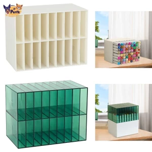 Người tổ chức đánh dấu nghệ thuật, Người sắp xếp lưu trữ bút đánh dấu cho Bộ sơn thu nhỏ Bộ dụng cụ sắp xếp sắc tố Bàn chải sơn Giá đỡ cho người sở thích