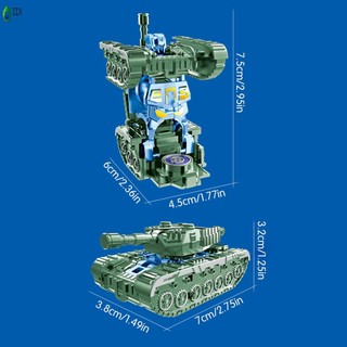 Robot Tank Fidget Đồ chơi biến hình xe tăng Robot Fidget Spinner để giảm căng thẳng ADHD