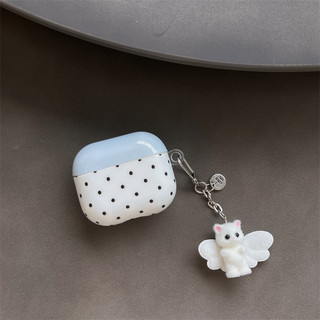 Chấm chặn màu cho AirPods 1 / 2 3 Pro Pro2 Pro3 Airpod4 Bộ tai nghe Vỏ bảo vệ Bluetooth không dây AirPods pro2 Pro3 3 4 Vỏ bảo vệ tai nghe
