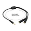 GODD Mạ Vàng TRRS 2 5 Mm Nam Đến Đôi 2 5 Mm Cáp Nữ Âm Thanh Dây Cho Tai Nghe Mics Adapter Độ Trung Thực Âm Thanh