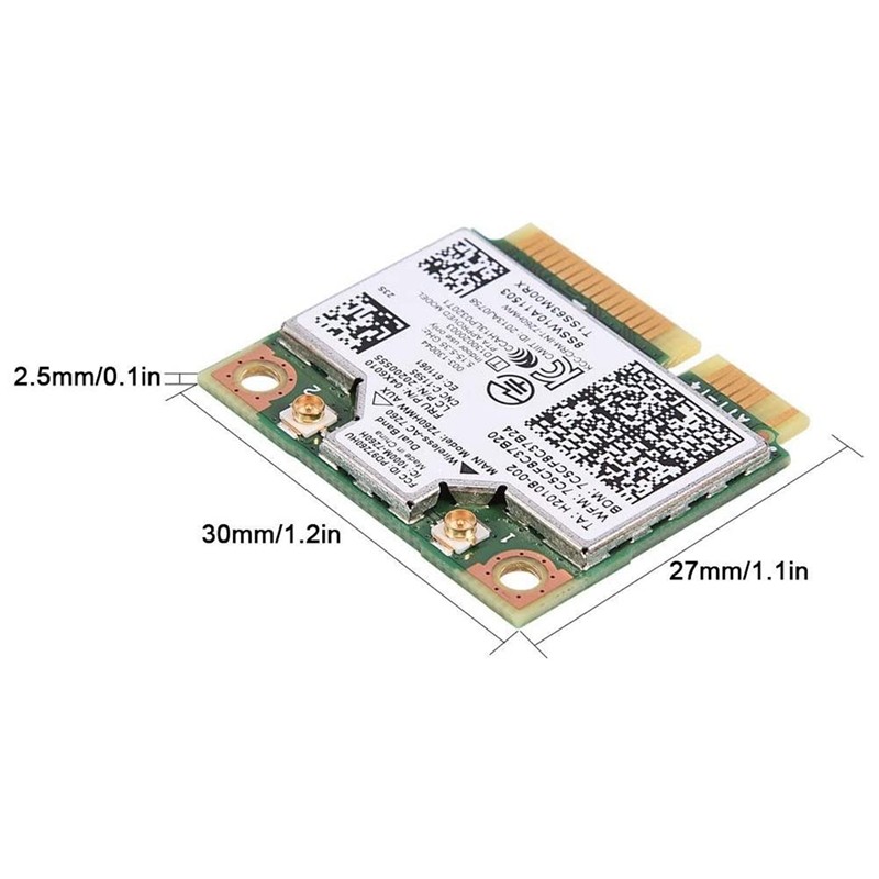 Notebook Tích Hợp Thẻ Không Dây Cho 7260HMW 7260AC 867M Dual Band 5G Thẻ Không Dây BT4.0 Cho 04X6090 04X6010