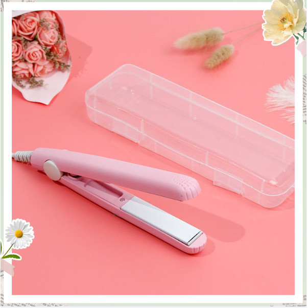 PVN12111 Máy kẹp - duỗi tóc mini hình thú có hộp nhựa đựng T2