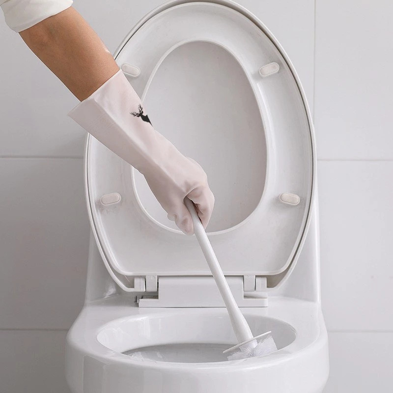 Găng Tay Cao Su Siêu Dai, Găng Tay Rửa Bát Con Hươu DT055