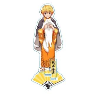 Mô Hình Anime Demon Slayer 12cm – Standee Acrylic Kimetsu no Yaiba, Trang Trí Bàn, Quà Tặng