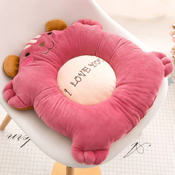 Plush Cartoon Cushion Student Classroom Chair Cushion Stool Cushion Cushion Cute Children Kindergarten Chair Cushion MTPW