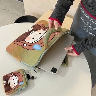 Hoạt Hình Dễ Thương Thế Giới Tranh Nổi Tiếng Mềm Túi Laptop Chống Sốc Lót Bảo Vệ Máy Tính 37cm Máy Tính Bảng 47cm Laptop