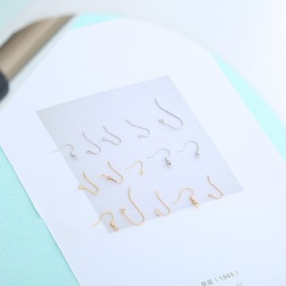 Mạ Đồng 18K Vàng Thật Móc Tai Móc Tai Không Phai Màu Tự Làm Handmade Chất Liệu Gói Trang Sức Bông Tai Kẹp Tai Phụ Kiện