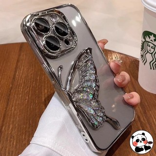 Ốp Lưng Quicksand Bling Cho Huawei Nova 11i 12 11 10 8 7 Pro SE 10Z Y91 Y61 Y90 9Z Y70 Plus Vỏ Bảo Vệ Ống Kính Trong Suốt Shinning Bướm Đứng Mạ Chống Sốc Vỏ Mềm