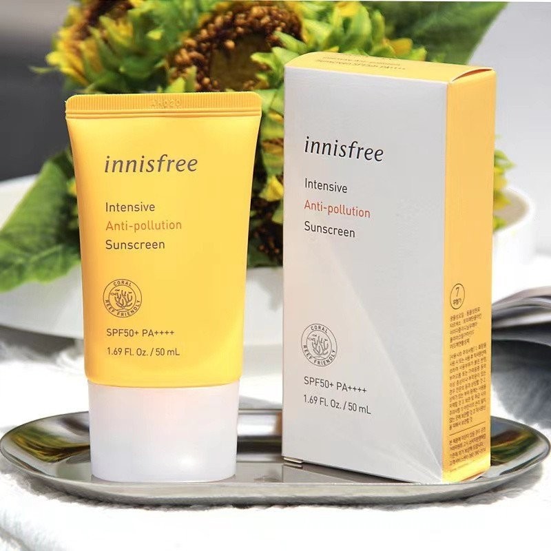 Innisfree Tone Up No Sebum Sunscreen SPF50+ PA++++ 50ml Face Sunblock Sun Care KWSZ