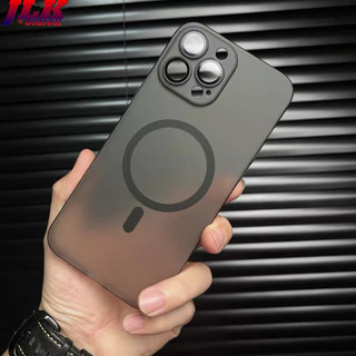 [Đang BÁN] Ốp từ tính siêu mỏng mờ sang trọng cho iPhone 15 14 13 12 Pro Max Plus Vỏ sạc không dây mờ PC cứng