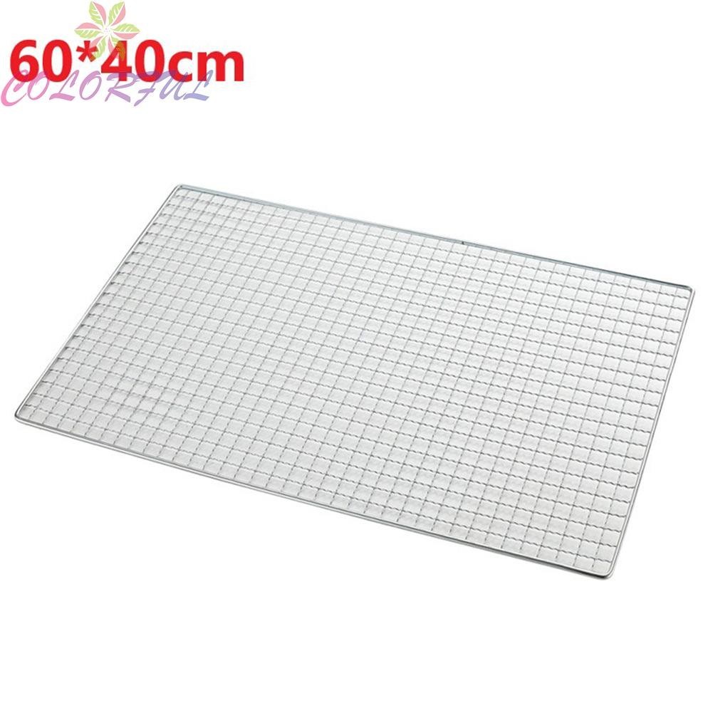 Lưới thép không gỉ Cross Wire Mesh BBQ Grate Đạt được luồng không khí tối ưu để nướng