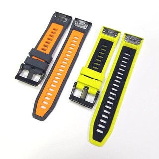 Dây đeo đồng hồ silicon Gramin QuickFit 22mm 26mm cho Garmin Fenix 5 5X 6X 7 7X Pro / Epix Pro (Gen 2) TACTIX / Mk2 Mk2i G1 / MARQ / Enduro 2 Dây đeo