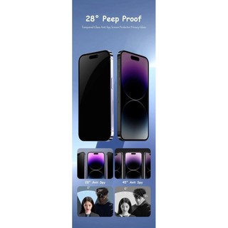 Cao Cấp Dễ Dàng Lắp Đặt Tự Động Bảo Vệ Màn Hình Kính Cường Lực Cho iPhone 15 14 13 12 11 X Xs XR Pro Max Plus Mini HD