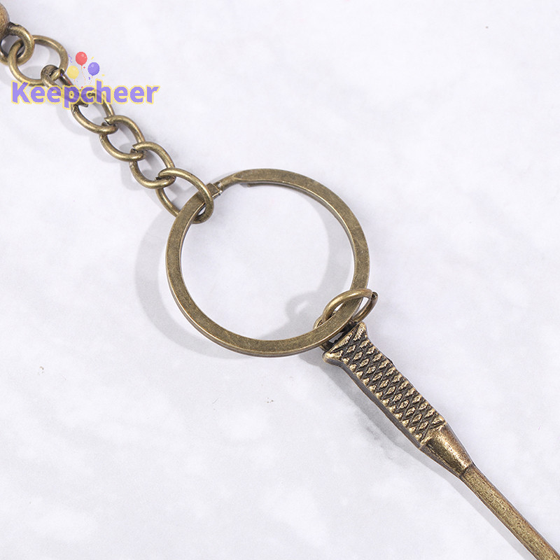 [Keepcheer] Móc khóa vợt cầu lông bằng kim loại Móc khóa cho xe hơi Móc khóa thể thao Quà tặng [Mới]
