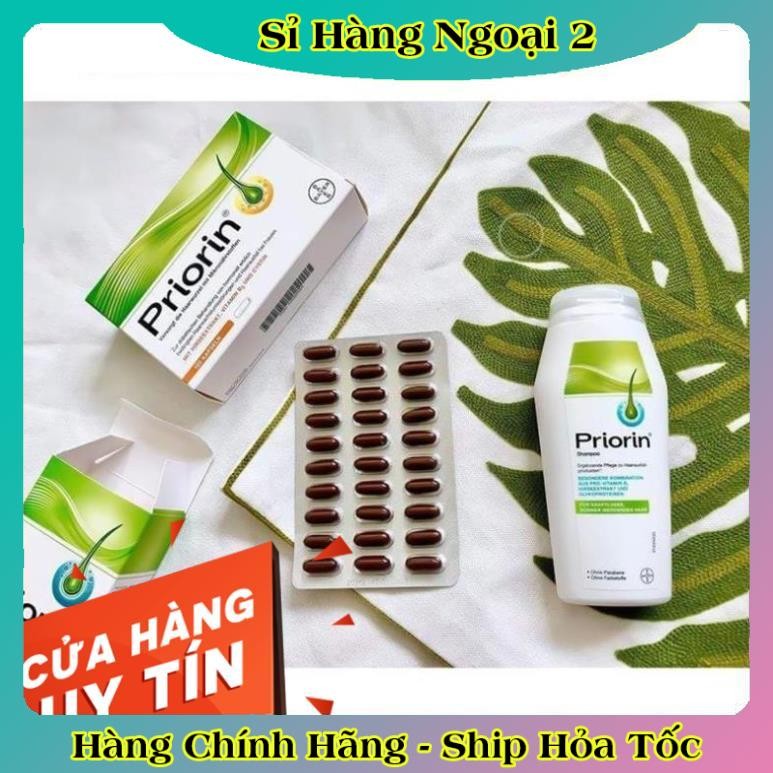 [auth] Dầu gội Priorin giúp mọc tóc dành cho tóc rụng yếu và mỏng - Nội địa Đức Đủ Bill [Hot]