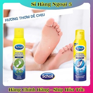 [DATE MỚI NHẤT] Xịt khử mùi hôi chân và giày Scholl date mới nhất –Nội địa Đức