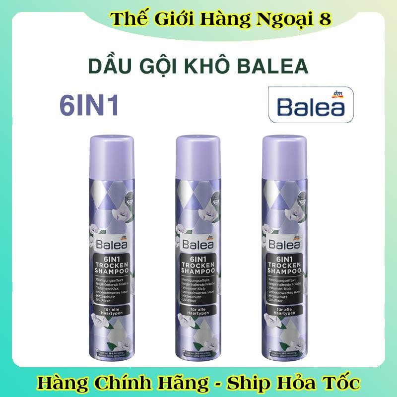 Dầu gội khô Balea dưỡng tóc mềm mượt, tóc sạch bồng bềnh 200ml của Đức- Date mới nhất
