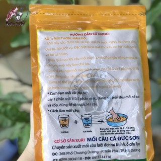 Mồi Câu Cá Đức Sơn Mồi Câu Đơn Đài Câu Chép, Trắm, Trôi, Rô Phi