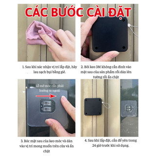 Thiết bị đóng cửa tự động Bunnies đóng cửa yên tĩnh lắp đặt dễ dàng lớp keo chắc chắn phù hợp nhiều loại tường