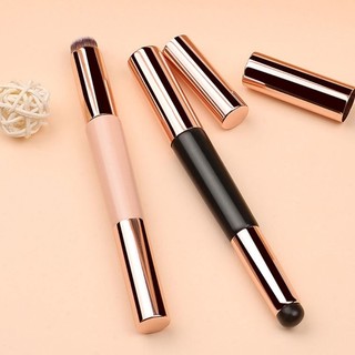 Jay 2 trong 1 Silicone Lip Brush Bàn chải trang điểm hai đầu Son môi Applicator