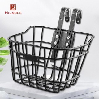 Hilabee Trẻ Em Giỏ Xe Đạp Trang Trí Phía Trước Mang Theo Lưu Trữ Đơn Giản Phía Trước Tay Cầm Giỏ Bé Gái Dã Ngoại Đi Xe Đạp Phụ Kiện Đi Xe Đạp