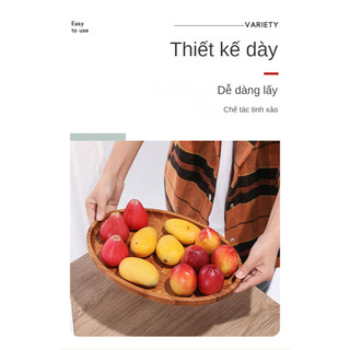 Nhà Lưu Trữ Khay Tre Nhật Bản Hộ Gia Đình Phong Cách Nhật Bản Khay Trà Phong Cách Nhật Bản Khay Trái Cây Cao Cấp ins Khay Phong Cách