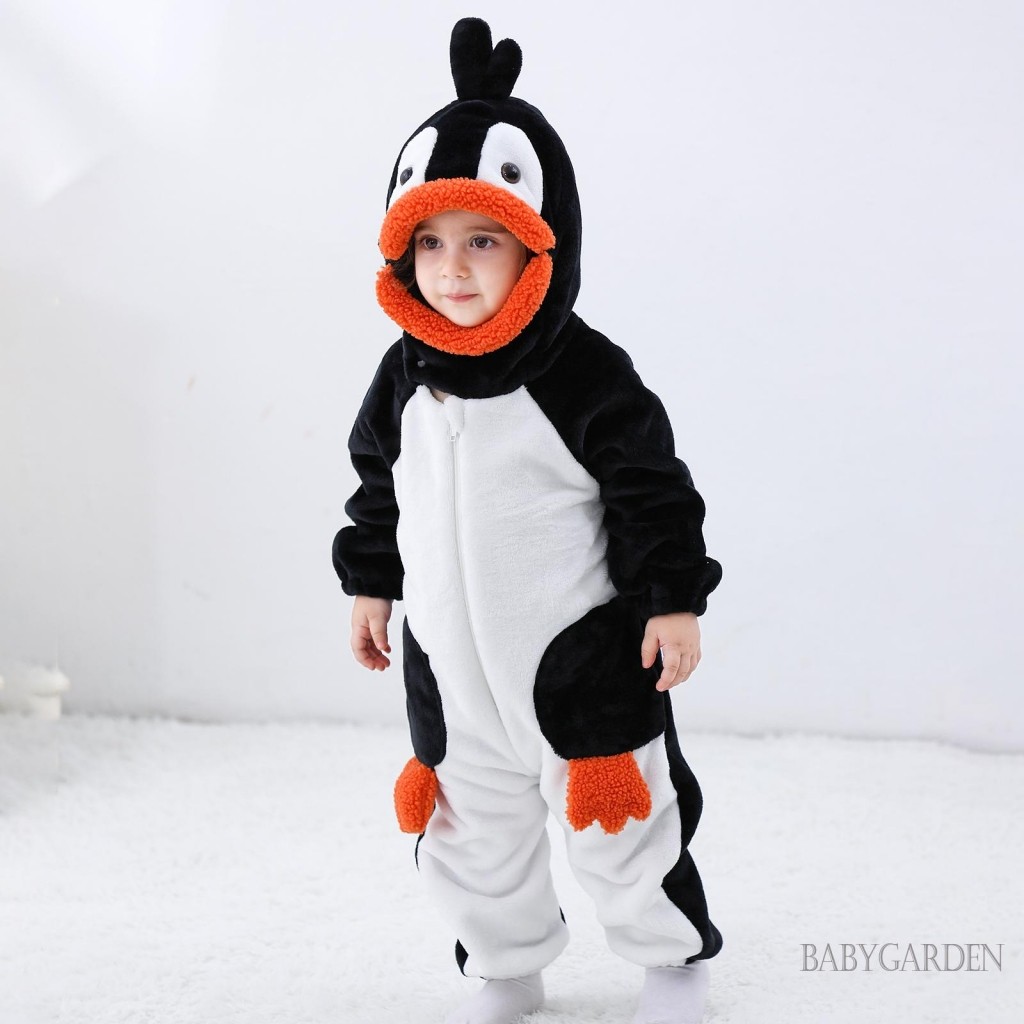/ / -3Month-3years Trang phục động vật Halloween cho bé Khủng long dễ thương / Chim cánh cụt / Nai sừng tấm cho Halloween Trang phục ngày lễ tiệc Cosplay