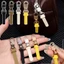 Kéo dây kéo có thể tháo rời - Đầu dây kéo DIY - Dây kéo thay thế đa năng - Khóa kéo đầu kim loại - dành cho váy, túi du lịch - Đầu dây kéo cứu hộ răng trượt