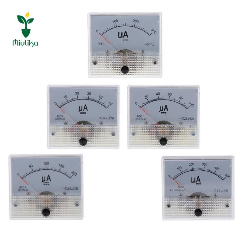 Mạch Ampe kế bảng điều khiển tương tự hình chữ nhật DC hoặc các thiết bị đo lường khác Ampe kế, 0 đến 0