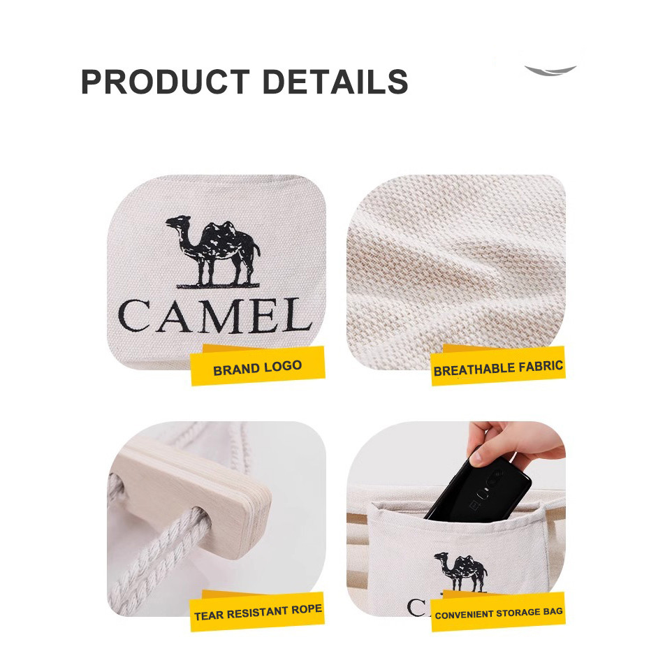 Ảnh CAMEL CROWN Võng vải gấu trúc dễ thương Xoay ngoài trời Chống lật dày và mở rộng 3