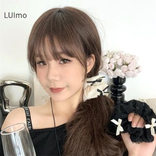 Luimo Thời Trang Hợp Thời Trang Nơ Scrunchies Dành Cho Nữ Bé Gái Co Giãn Đuôi Ngựa Giá Đỡ s Ngọt Ngào Tóc Tinh Tế Phụ Kiện Tóc SBS