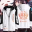 YB1 Genshin Impact - Áo Khoác Cardigan Len Có Dây Kéo Unisex Cho Cosplay