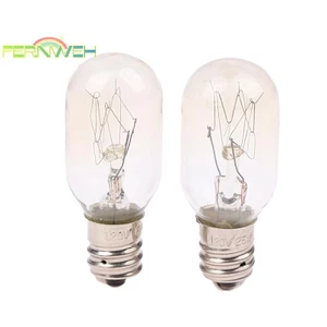 1Pc T20 E12 120V 15W/25W Bóng đèn thay thế sợi đốt cho tủ lạnh