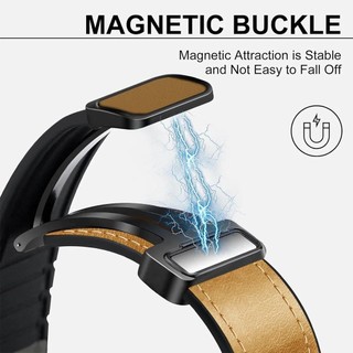 Dây đeo silicon bằng da 20mm 22mm cho Huawei Watch GT 4 3 Pro2 2E 46mm Dây đeo từ khóa dây đeo cổ tay Phụ kiện vòng tay correa