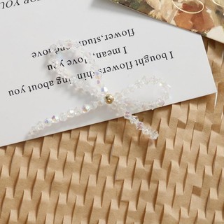 Hạt kim cương AB hình thoi ánh kim tối giản, hạt vàng, nơ DIY, vật liệu làm bông tai acrylic dệt tay bán buôn