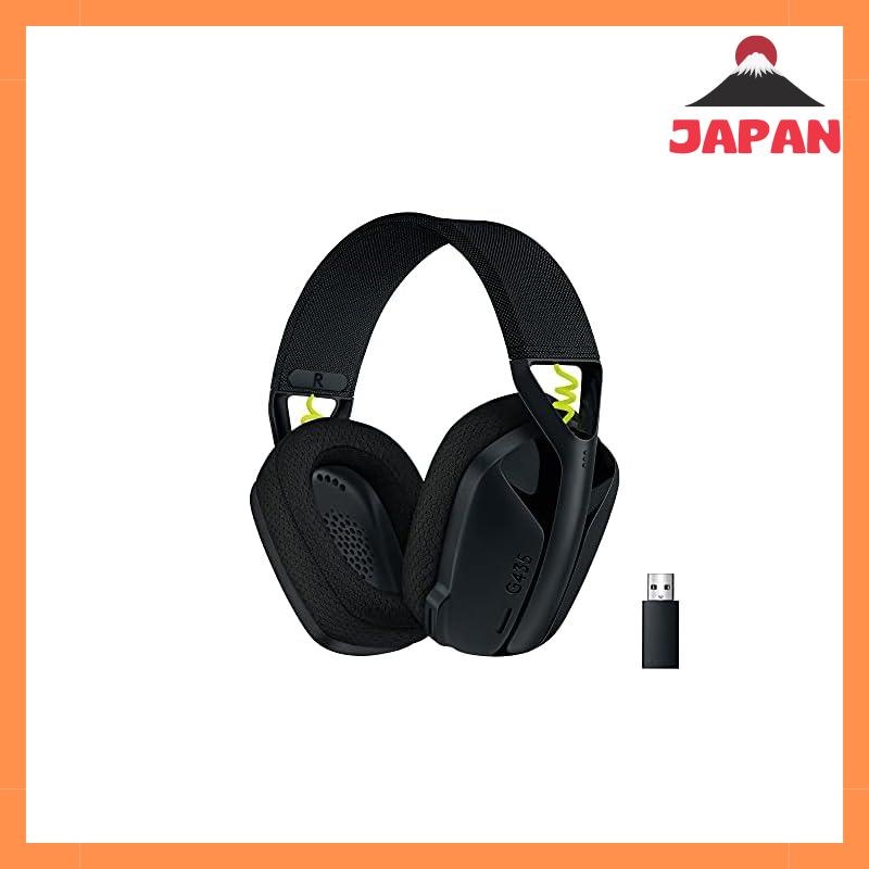Logicool G Gaming Headset G435BK Gaming Wireless Headset Lightweight