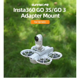Dành cho máy ảnh thể thao DJI NEO Insta360 GO 3S / GO3 giá đỡ có thể điều chỉnh